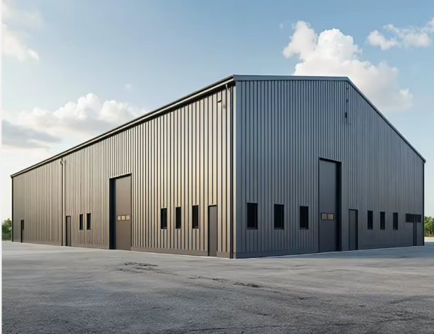 Custom Steel Shed Kit for storage. Steel shed structure