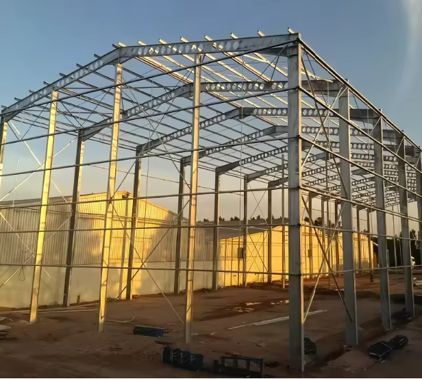 Custom Steel Shed Kit for storage. Steel shed structure