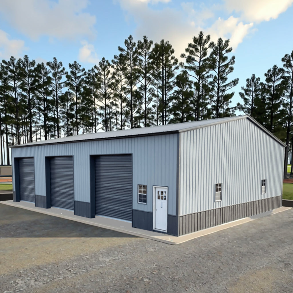 Custom Steel Shed Kit for storage. Steel shed structure
